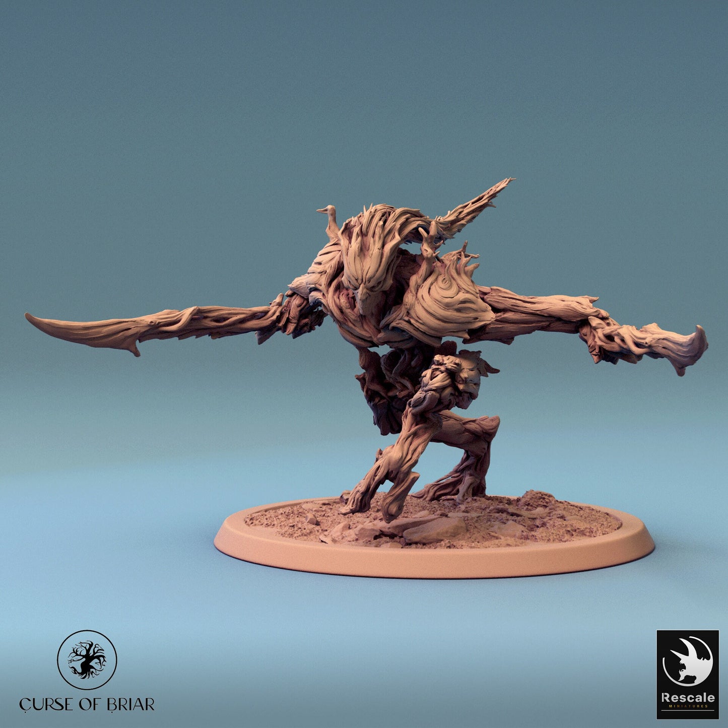 The Thickets, Pack 2, Rescale Miniatures | Dungeons and Dragons | Pathfinder | Table Top RPG | 3D Printed Model