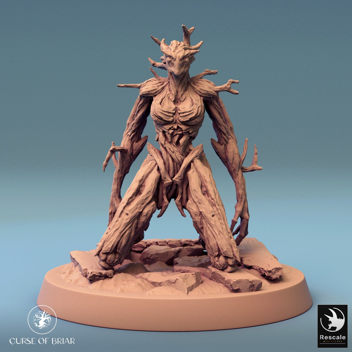 Woodfey, P1, Rescale Miniatures | Dungeons and Dragons | Pathfinder | Table Top RPG | 3D Printed Model