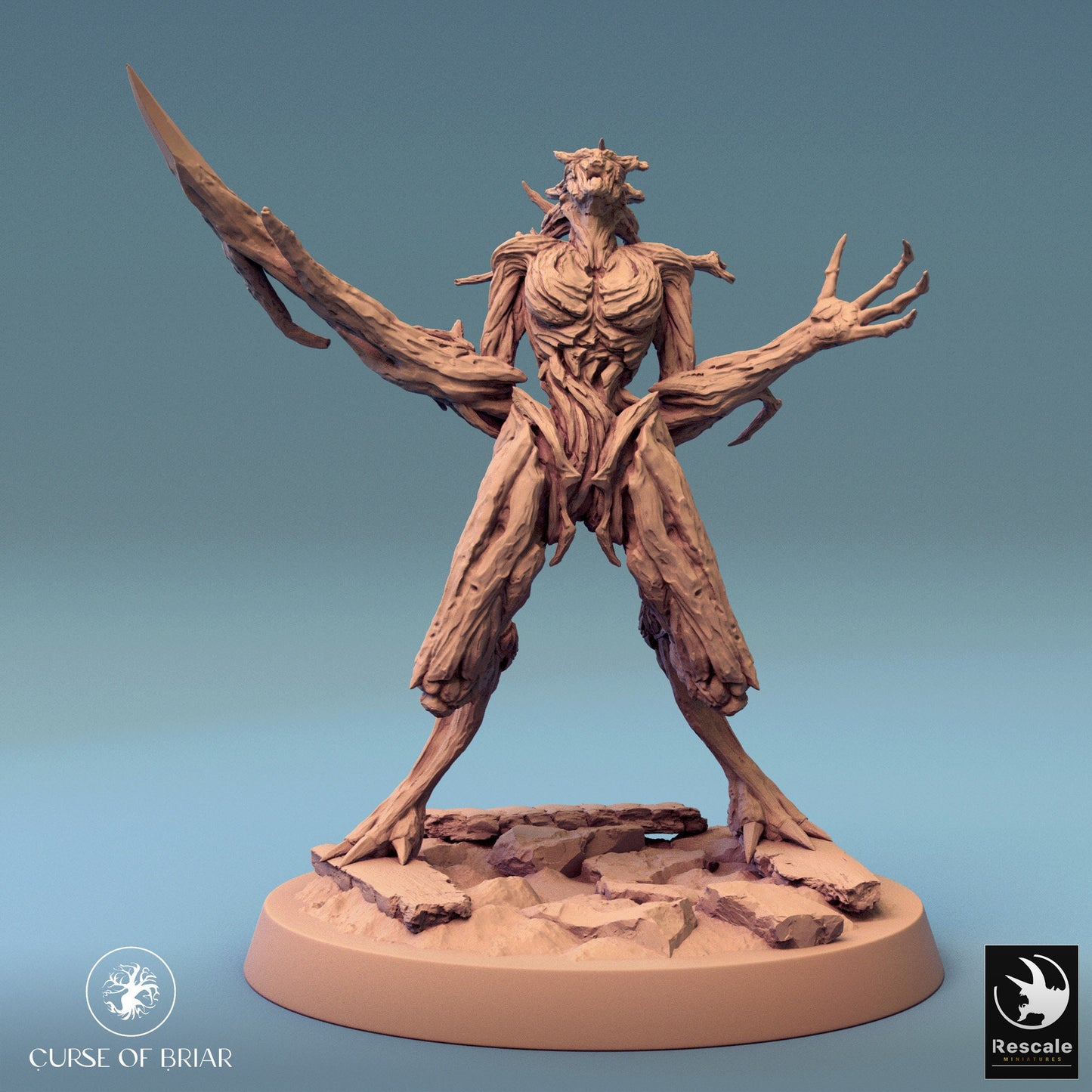 Woodfey, P1, Rescale Miniatures | Dungeons and Dragons | Pathfinder | Table Top RPG | 3D Printed Model