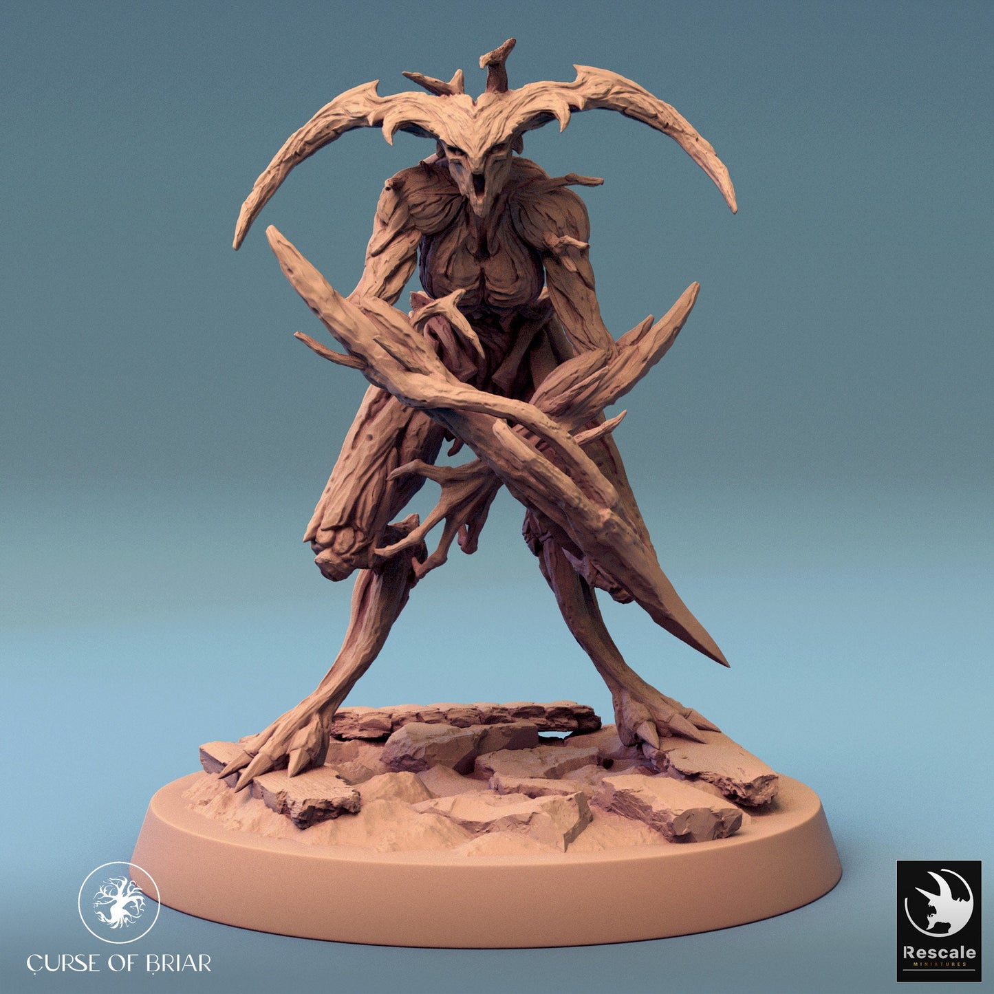 Woodfey, P2, Rescale Miniatures | Dungeons and Dragons | Pathfinder | Table Top RPG | 3D Printed Model