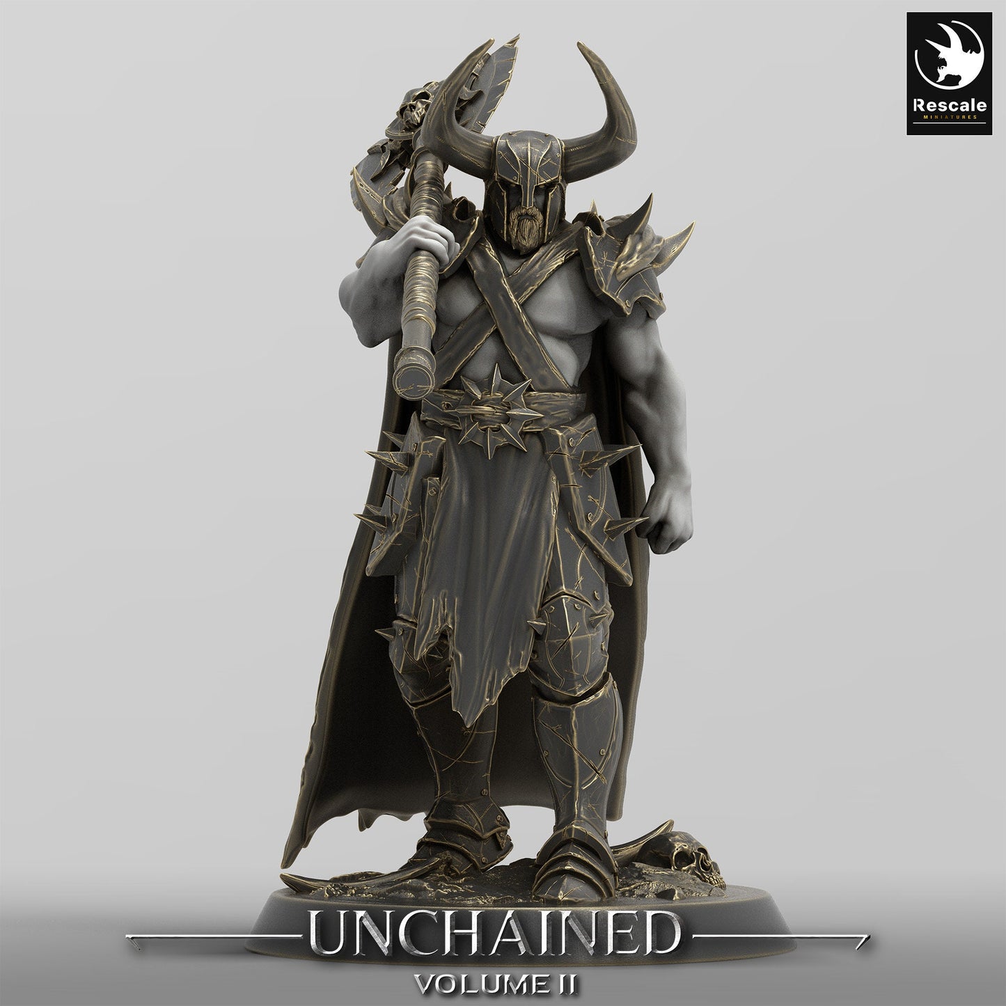 Axe Rangers, Rescale Miniatures | Dungeons and Dragons | Pathfinder | Table Top RPG | 3D Printed Model