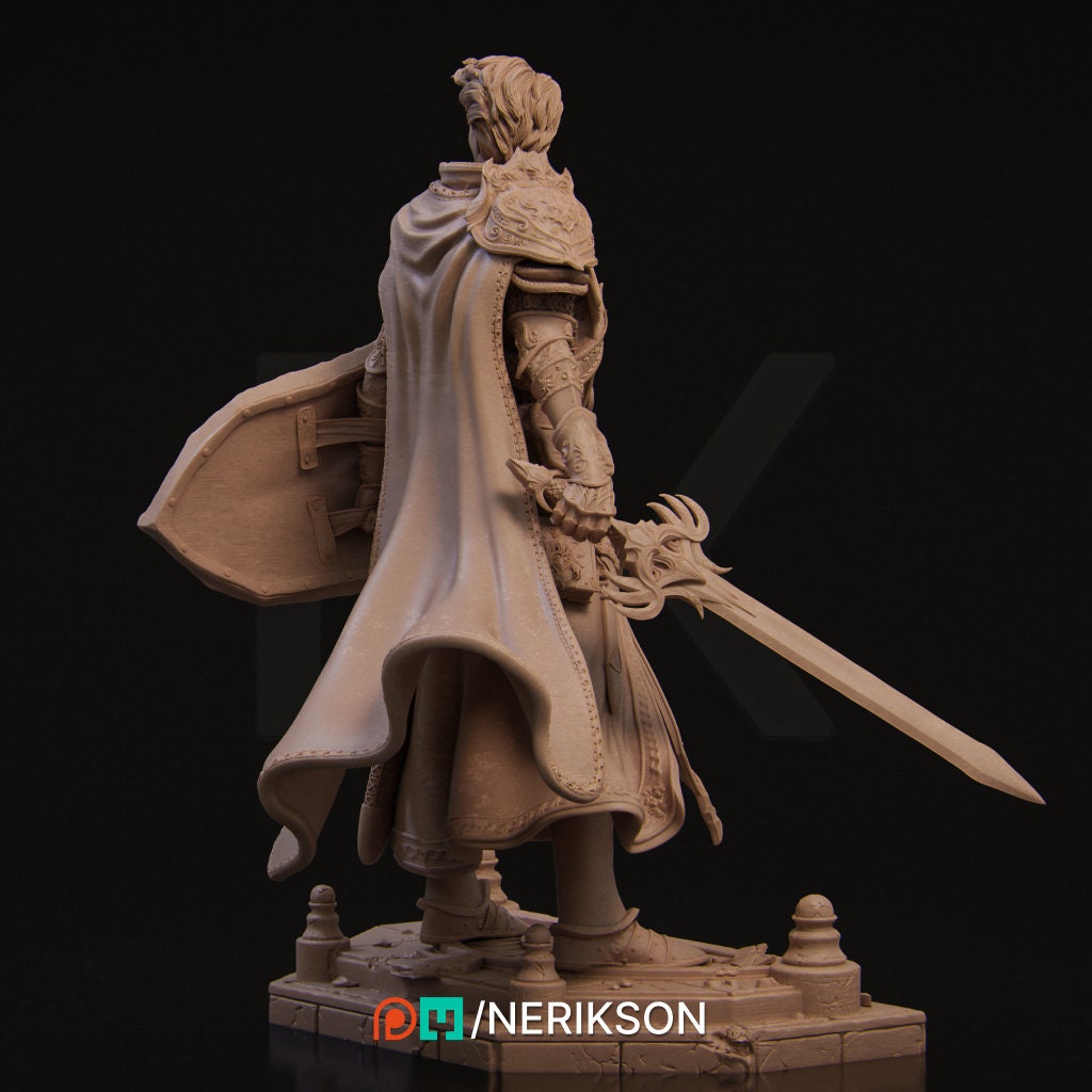 Aaron, Powerful NPC, Ernest Nemirovsky | Dungeons and Dragons | Pathfinder | Table Top RPG | 3D Printed Model