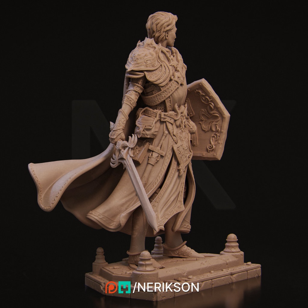 Aaron, Powerful NPC, Ernest Nemirovsky | Dungeons and Dragons | Pathfinder | Table Top RPG | 3D Printed Model