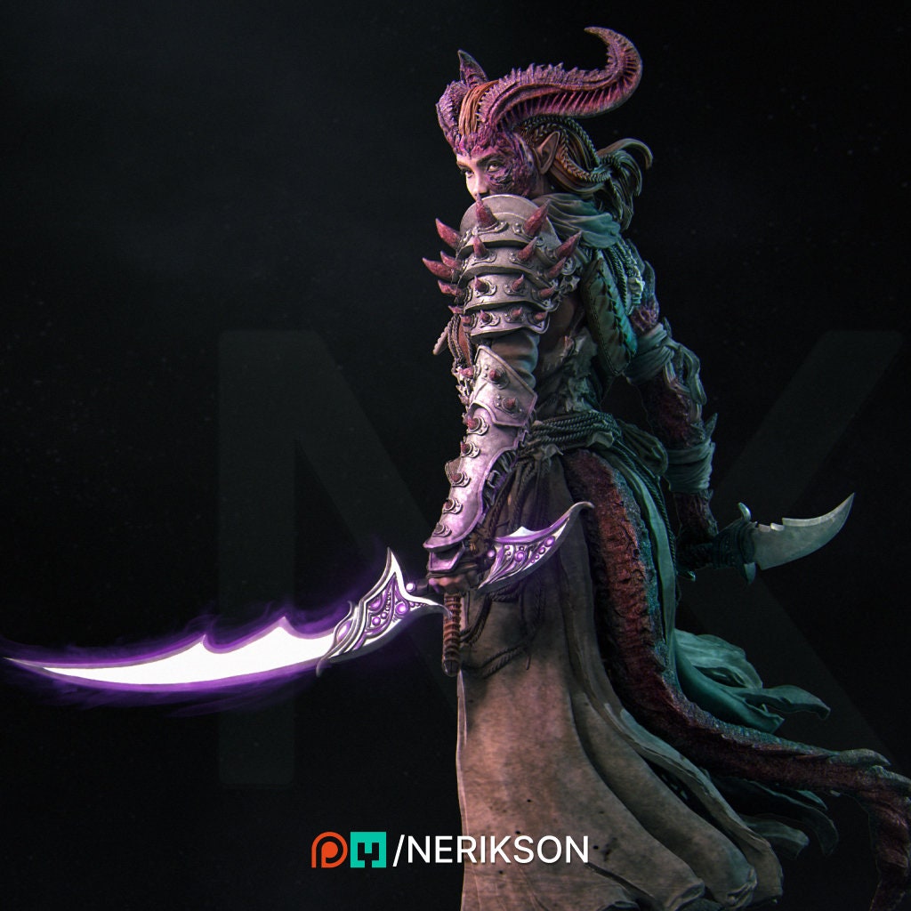 Lensi, Powerful NPC, Ernest Nemirovsky | Dungeons and Dragons | Pathfinder | Table Top RPG | 3D Printed Model