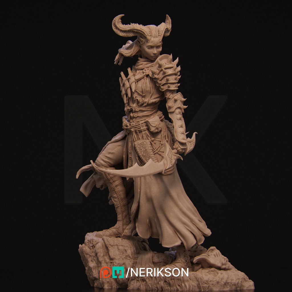 Lensi, Powerful NPC, Ernest Nemirovsky | Dungeons and Dragons | Pathfinder | Table Top RPG | 3D Printed Model