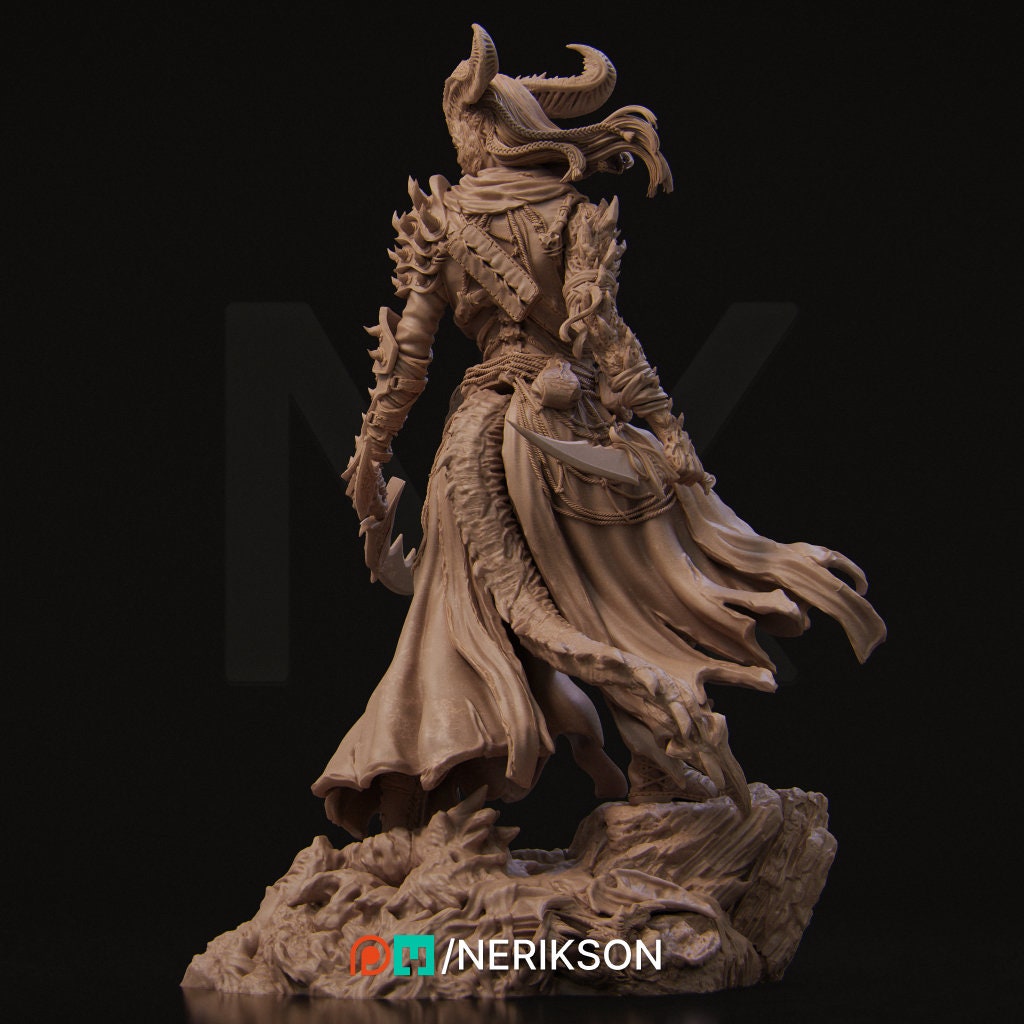 Lensi, Powerful NPC, Ernest Nemirovsky | Dungeons and Dragons | Pathfinder | Table Top RPG | 3D Printed Model