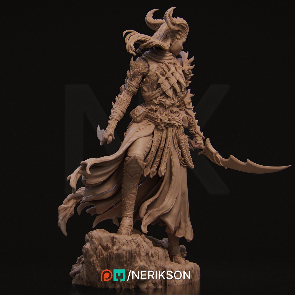 Lensi, Powerful NPC, Ernest Nemirovsky | Dungeons and Dragons | Pathfinder | Table Top RPG | 3D Printed Model