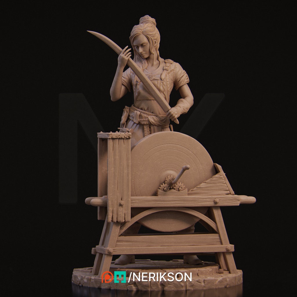 Lara, Powerful NPC, Ernest Nemirovsky | Dungeons and Dragons | Pathfinder | Table Top RPG | 3D Printed Model