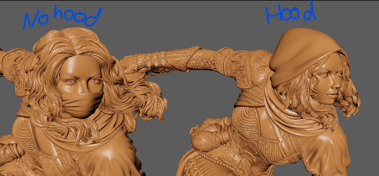 Enika, Powerful NPC, Ernest Nemirovsky | Dungeons and Dragons | Pathfinder | Table Top RPG | 3D Printed Model