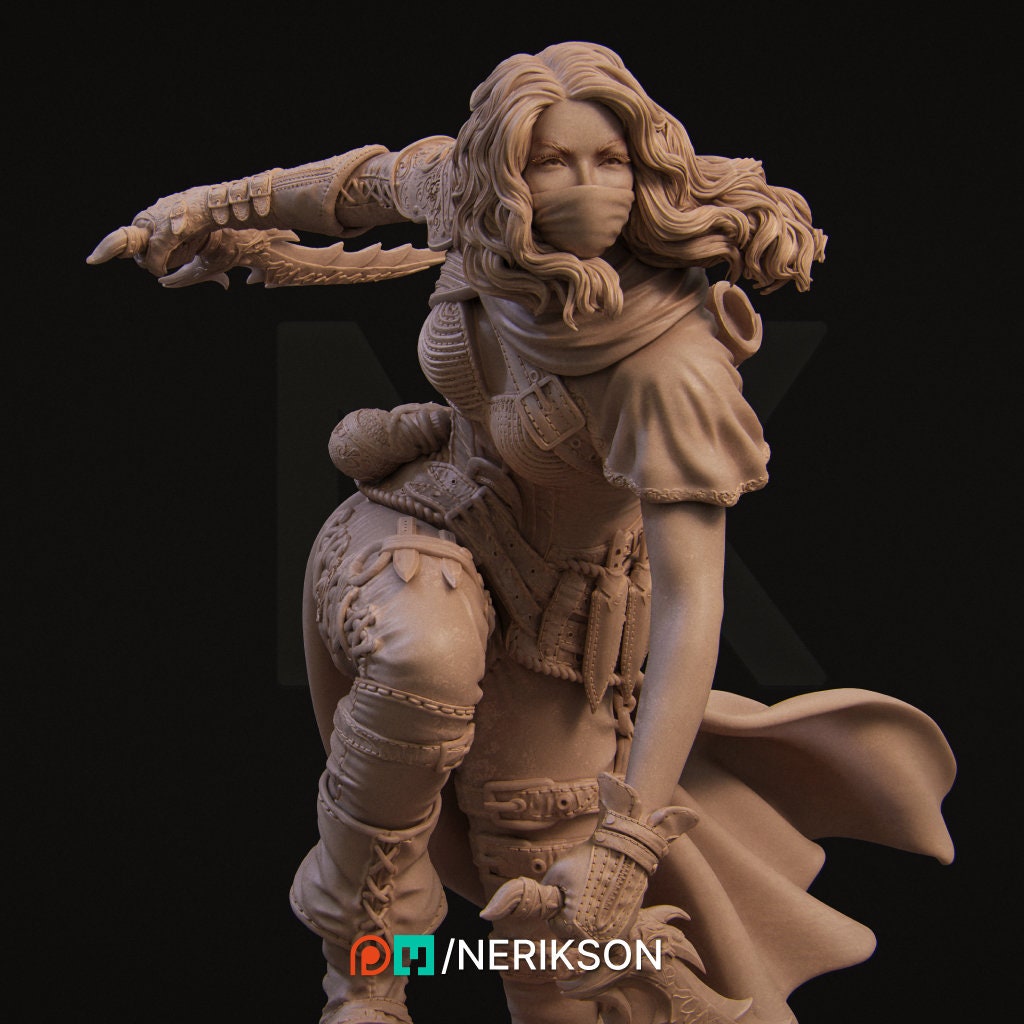 Enika, Powerful NPC, Ernest Nemirovsky | Dungeons and Dragons | Pathfinder | Table Top RPG | 3D Printed Model
