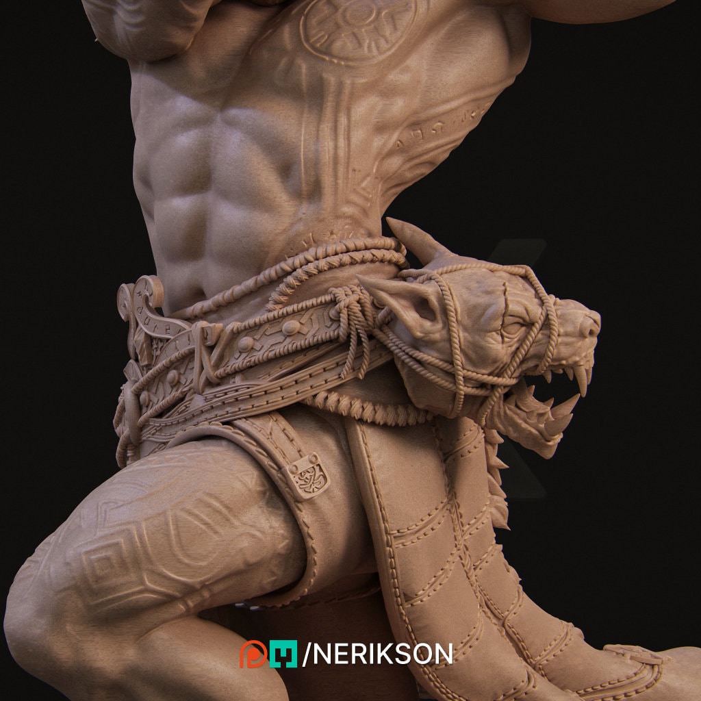 Ivar, Powerful NPC, Ernest Nemirovsky | Dungeons and Dragons | Pathfinder | Table Top RPG | 3D Printed Model