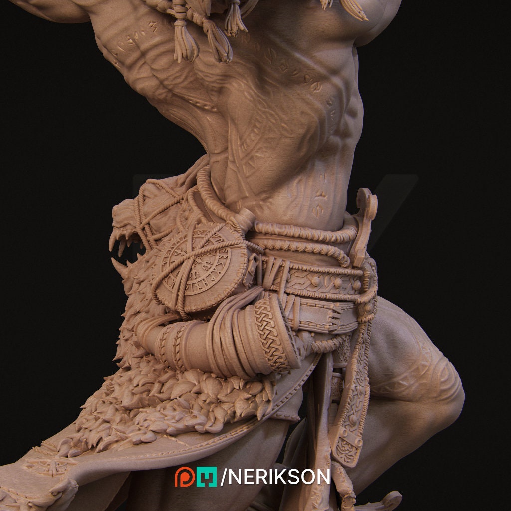 Ivar, Powerful NPC, Ernest Nemirovsky | Dungeons and Dragons | Pathfinder | Table Top RPG | 3D Printed Model