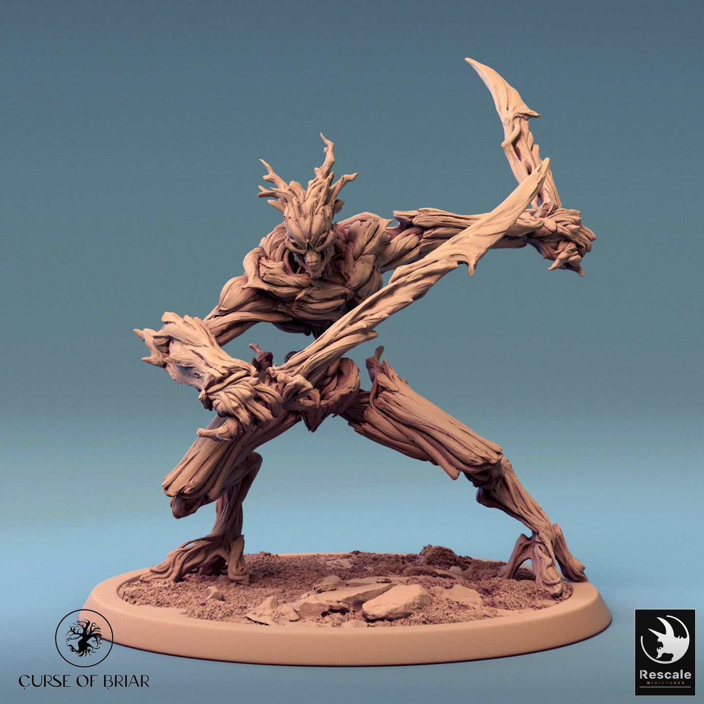The Thickets, Pack 1, Rescale Miniatures | Dungeons and Dragons | Pathfinder | Table Top RPG | 3D Printed Model