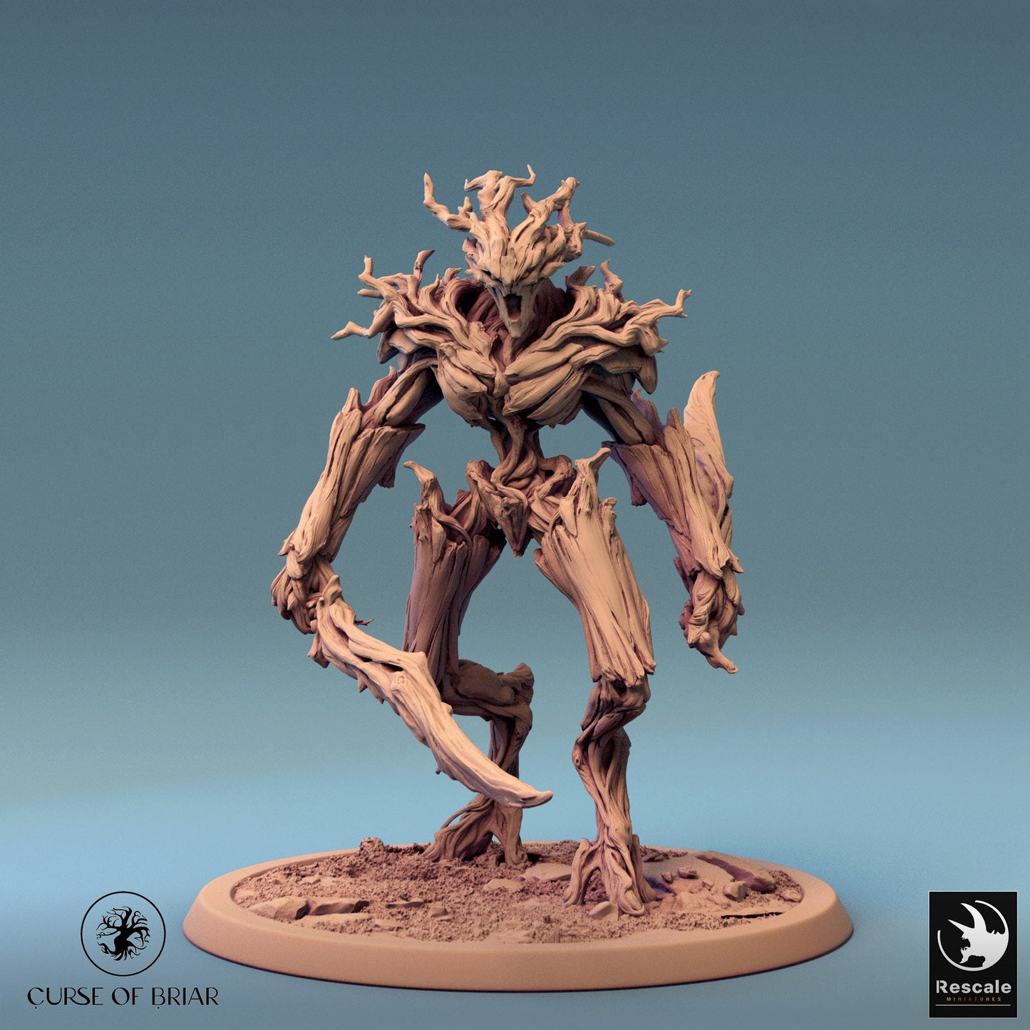 The Treefolk, Pack 1, Rescale Miniatures | Dungeons and Dragons | Pathfinder | Table Top RPG | 3D Printed Model