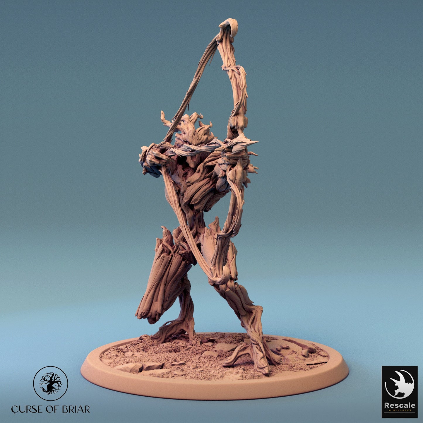 The Treefolk, Pack 1, Rescale Miniatures | Dungeons and Dragons | Pathfinder | Table Top RPG | 3D Printed Model