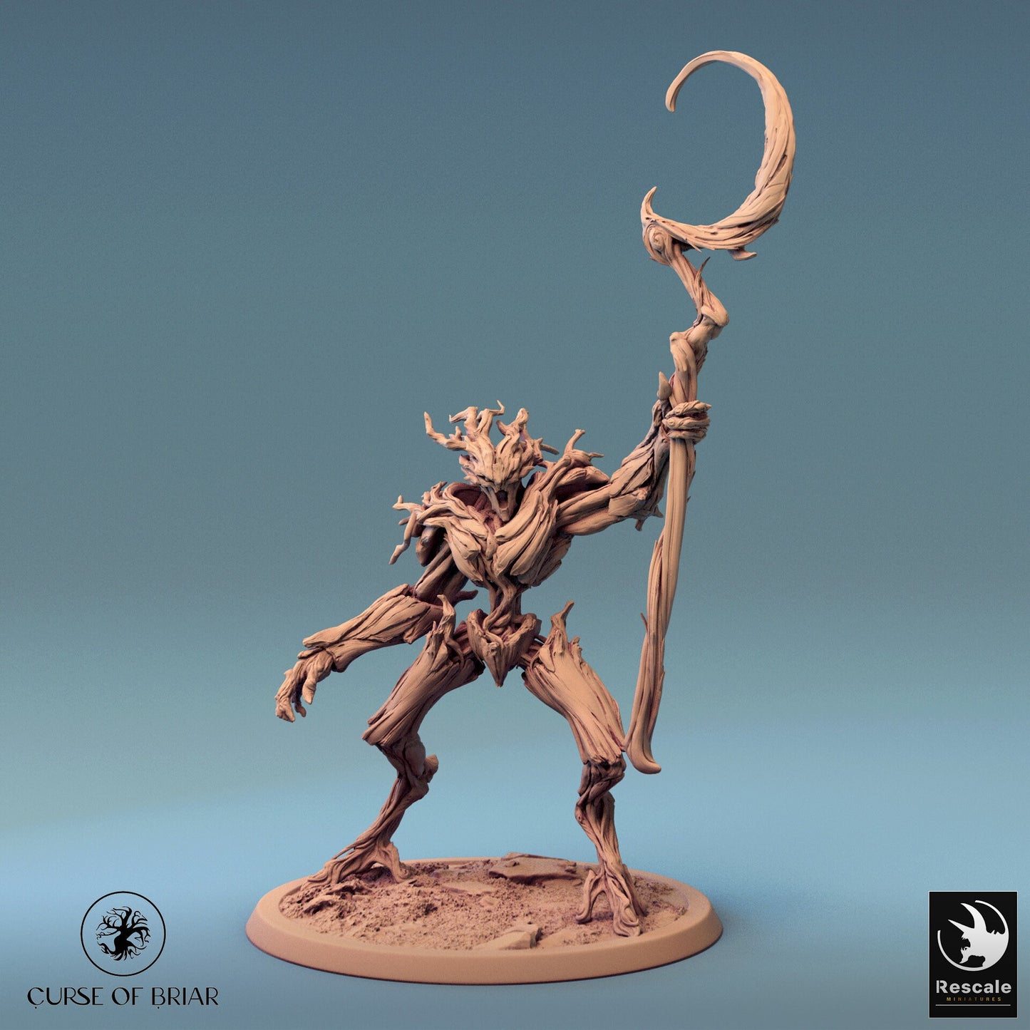 The Treefolk, Pack 1, Rescale Miniatures | Dungeons and Dragons | Pathfinder | Table Top RPG | 3D Printed Model