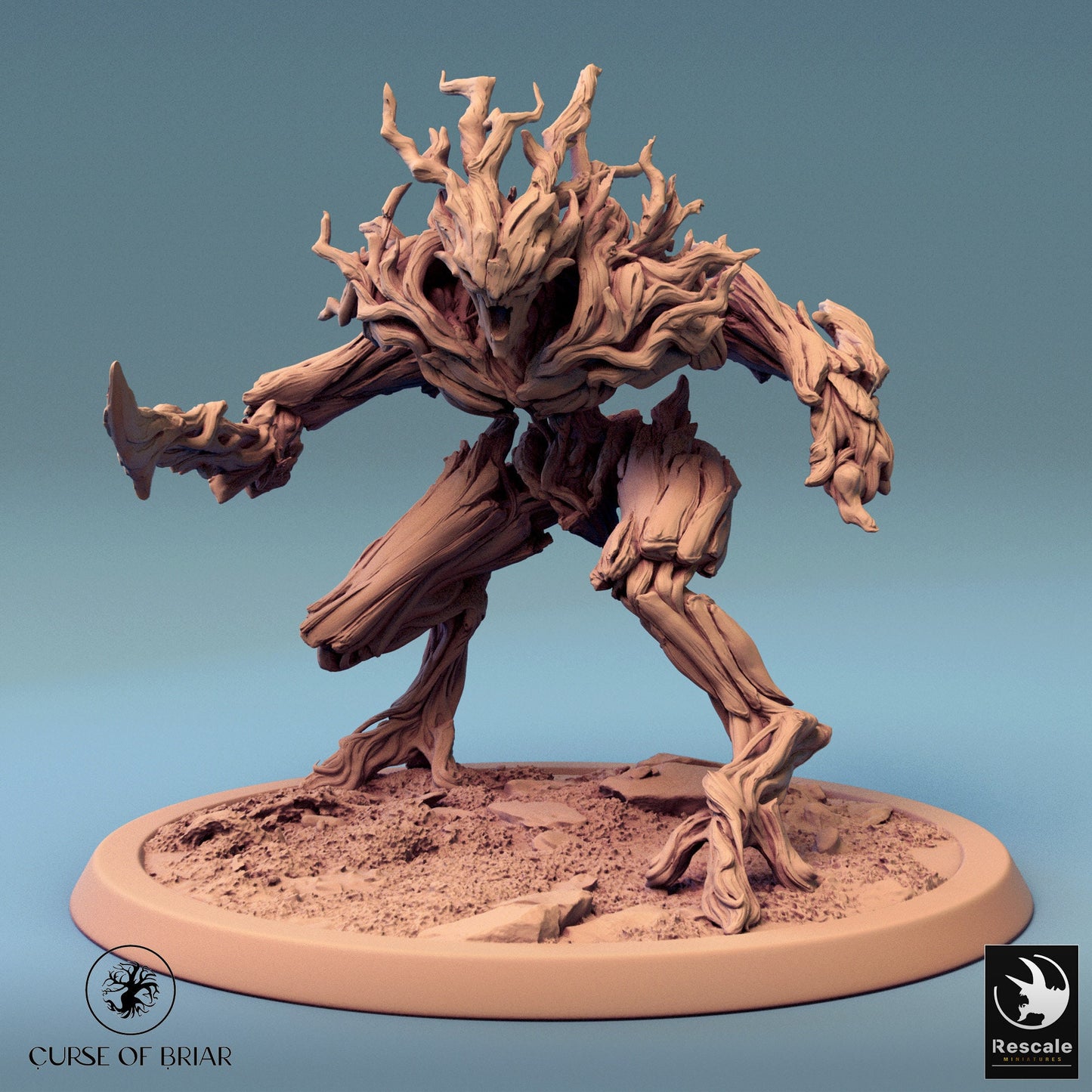 The Thickets, Pack 2, Rescale Miniatures | Dungeons and Dragons | Pathfinder | Table Top RPG | 3D Printed Model