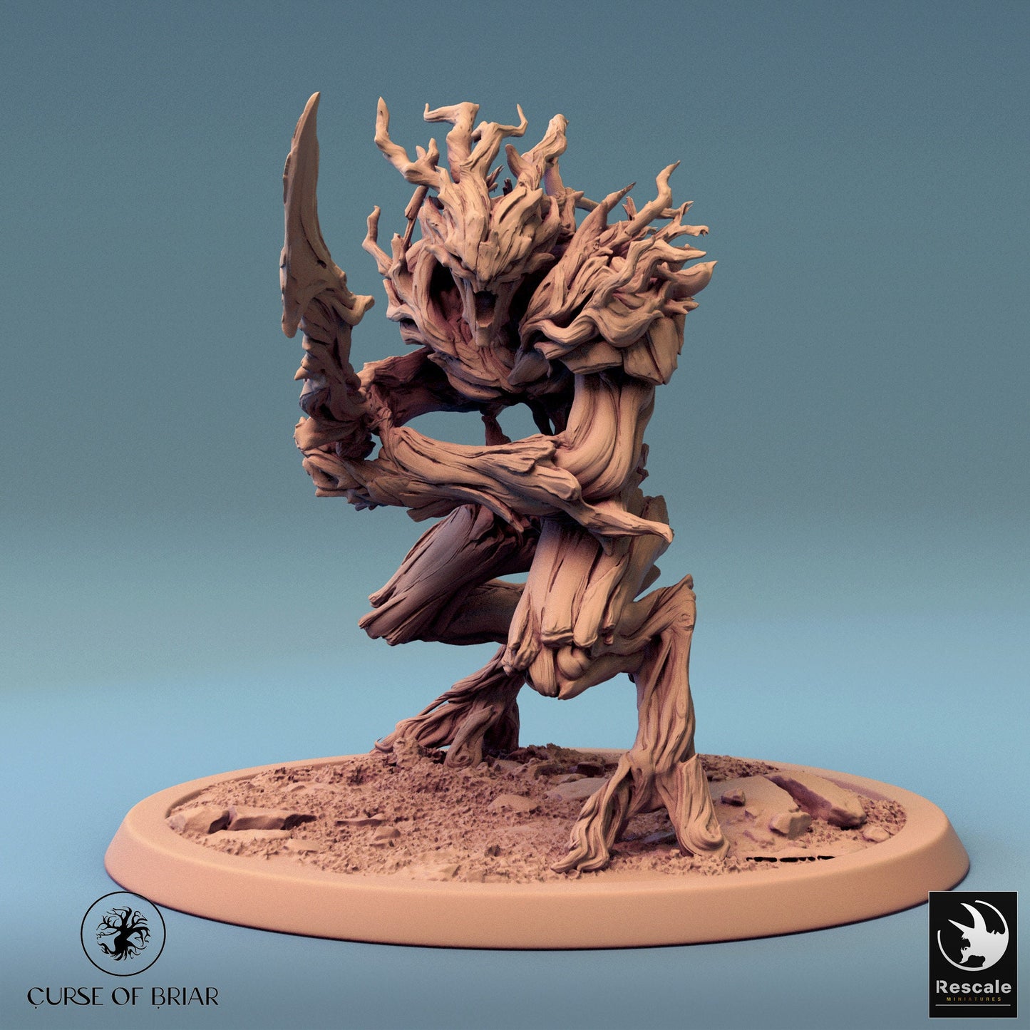 The Thickets, Pack 2, Rescale Miniatures | Dungeons and Dragons | Pathfinder | Table Top RPG | 3D Printed Model