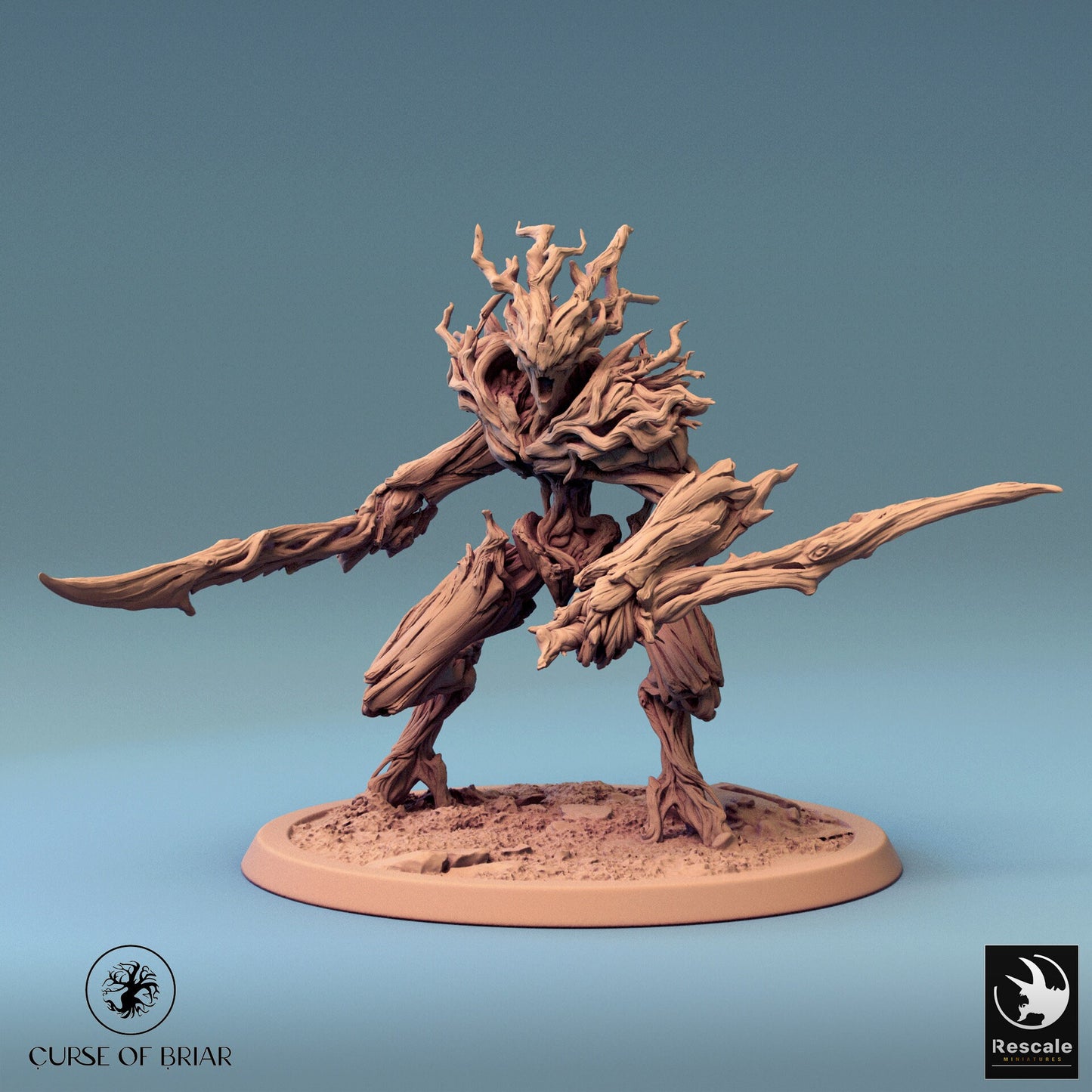 The Thickets, Pack 2, Rescale Miniatures | Dungeons and Dragons | Pathfinder | Table Top RPG | 3D Printed Model