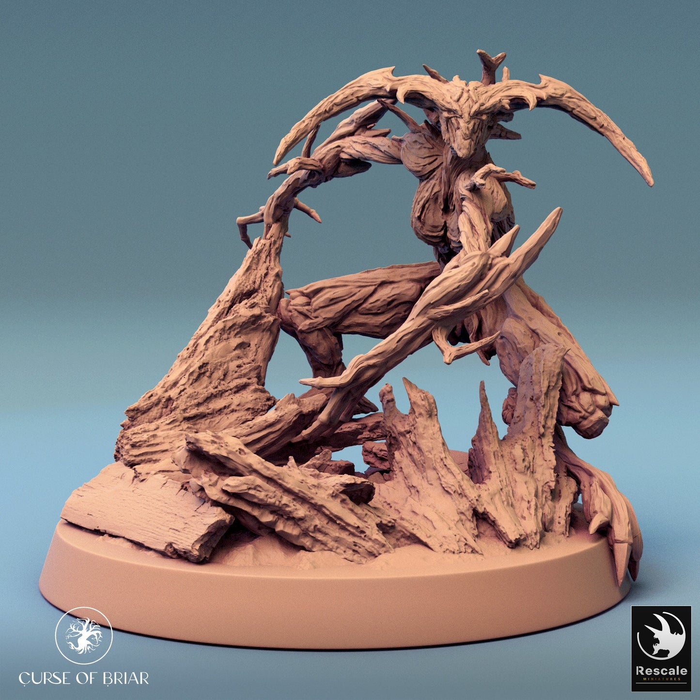 Woodfey, P1, Rescale Miniatures | Dungeons and Dragons | Pathfinder | Table Top RPG | 3D Printed Model