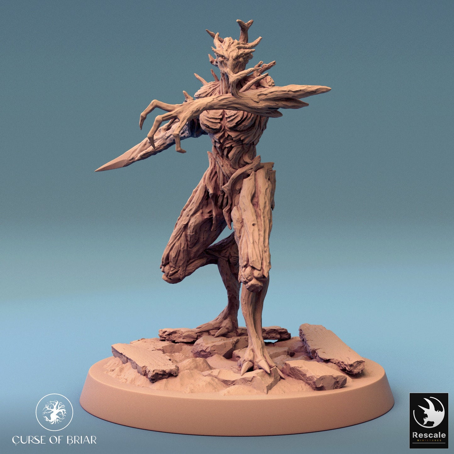 Woodfey, P1, Rescale Miniatures | Dungeons and Dragons | Pathfinder | Table Top RPG | 3D Printed Model