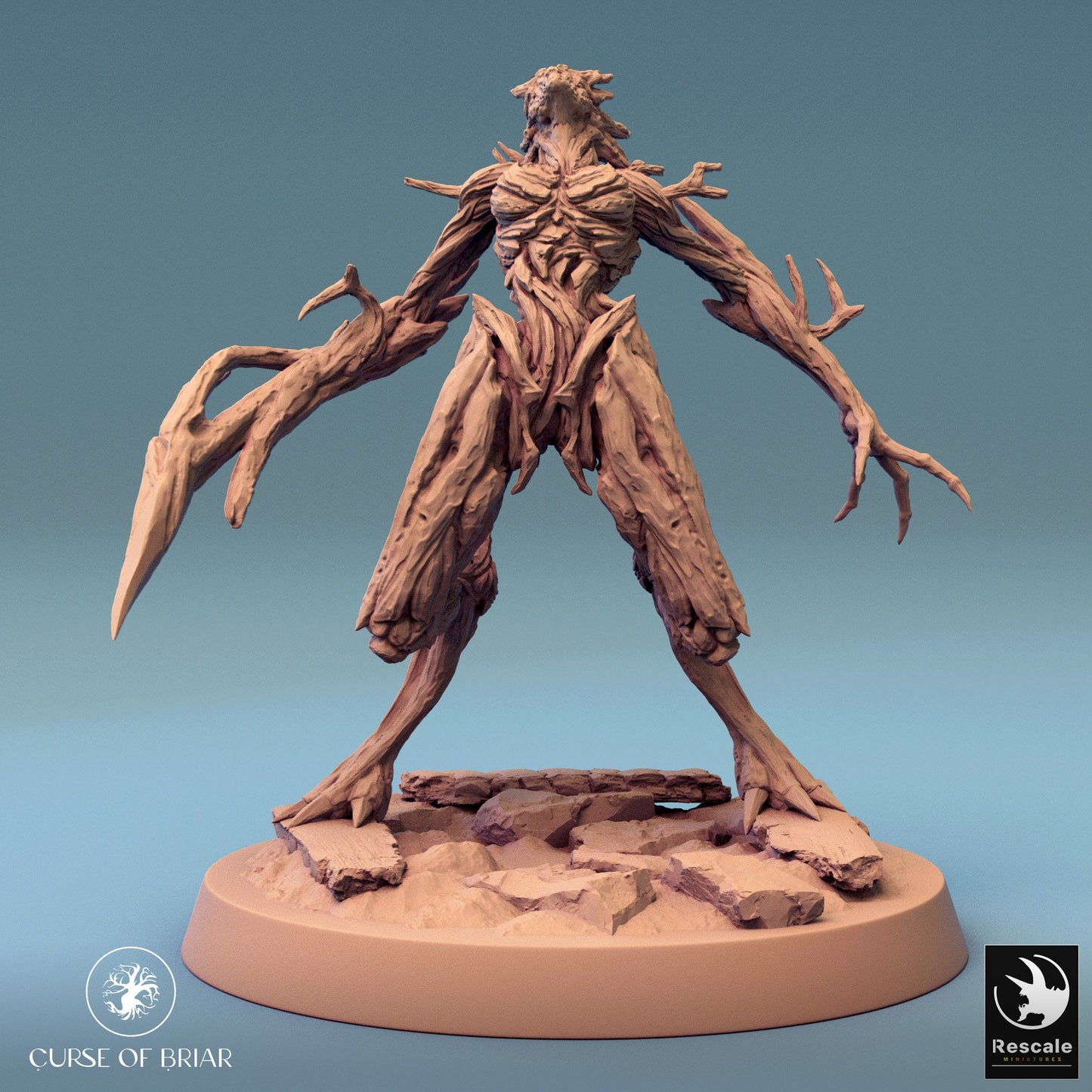Woodfey, P3, Rescale Miniatures | Dungeons and Dragons | Pathfinder | Table Top RPG | 3D Printed Model
