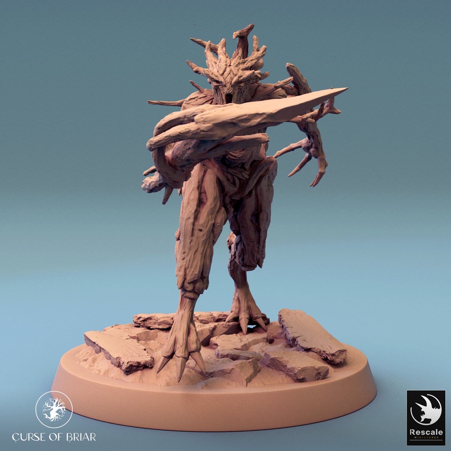 Woodfey, P3, Rescale Miniatures | Dungeons and Dragons | Pathfinder | Table Top RPG | 3D Printed Model