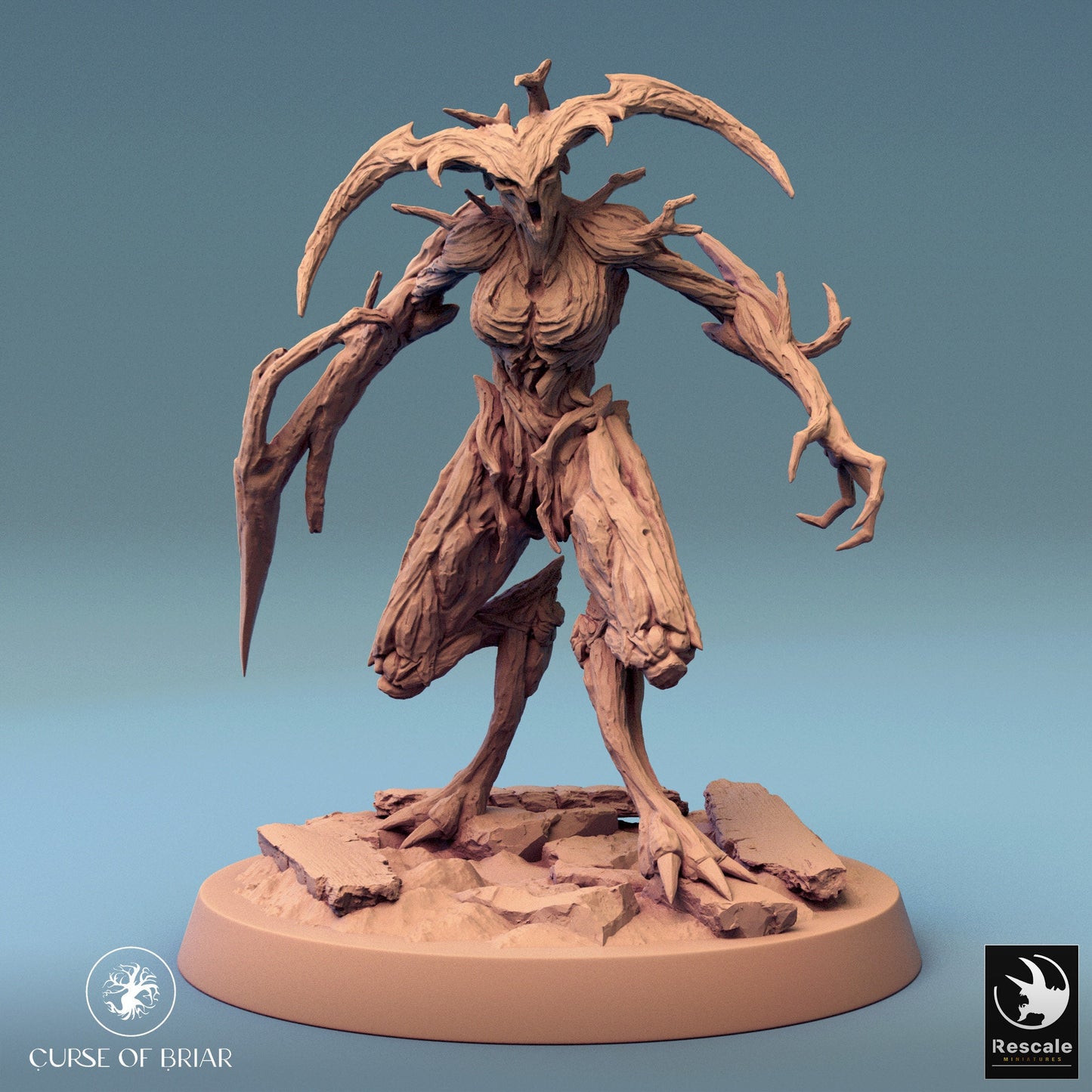 Woodfey, P2, Rescale Miniatures | Dungeons and Dragons | Pathfinder | Table Top RPG | 3D Printed Model