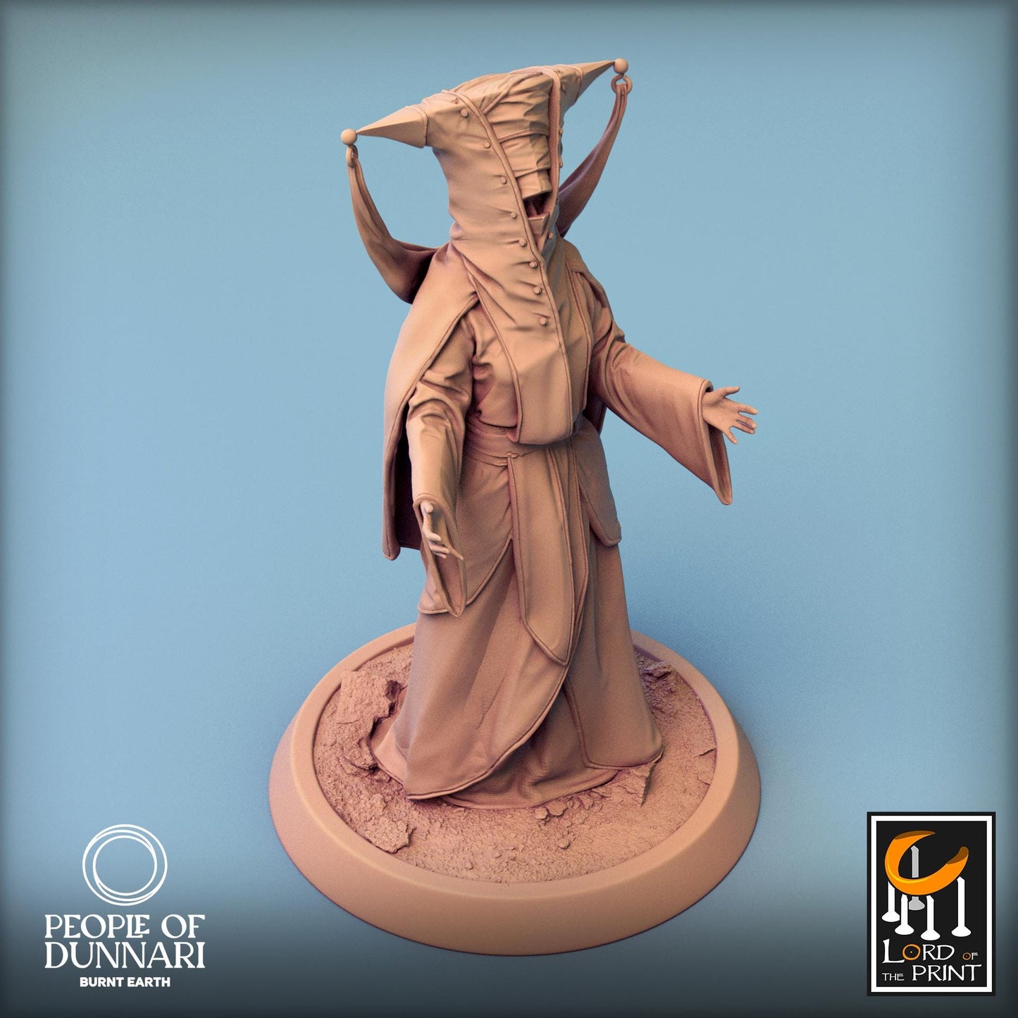 Amina Sahar, Rescale Miniatures | Dungeons and Dragons | Pathfinder | Table Top RPG | 3D Printed Model