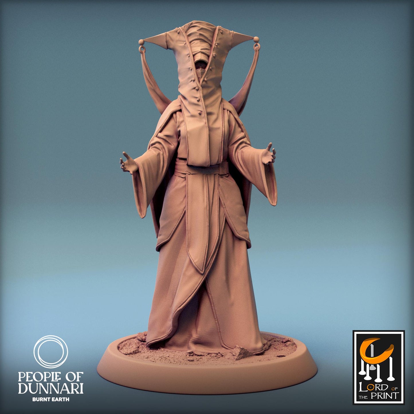 Amina Sahar, Rescale Miniatures | Dungeons and Dragons | Pathfinder | Table Top RPG | 3D Printed Model
