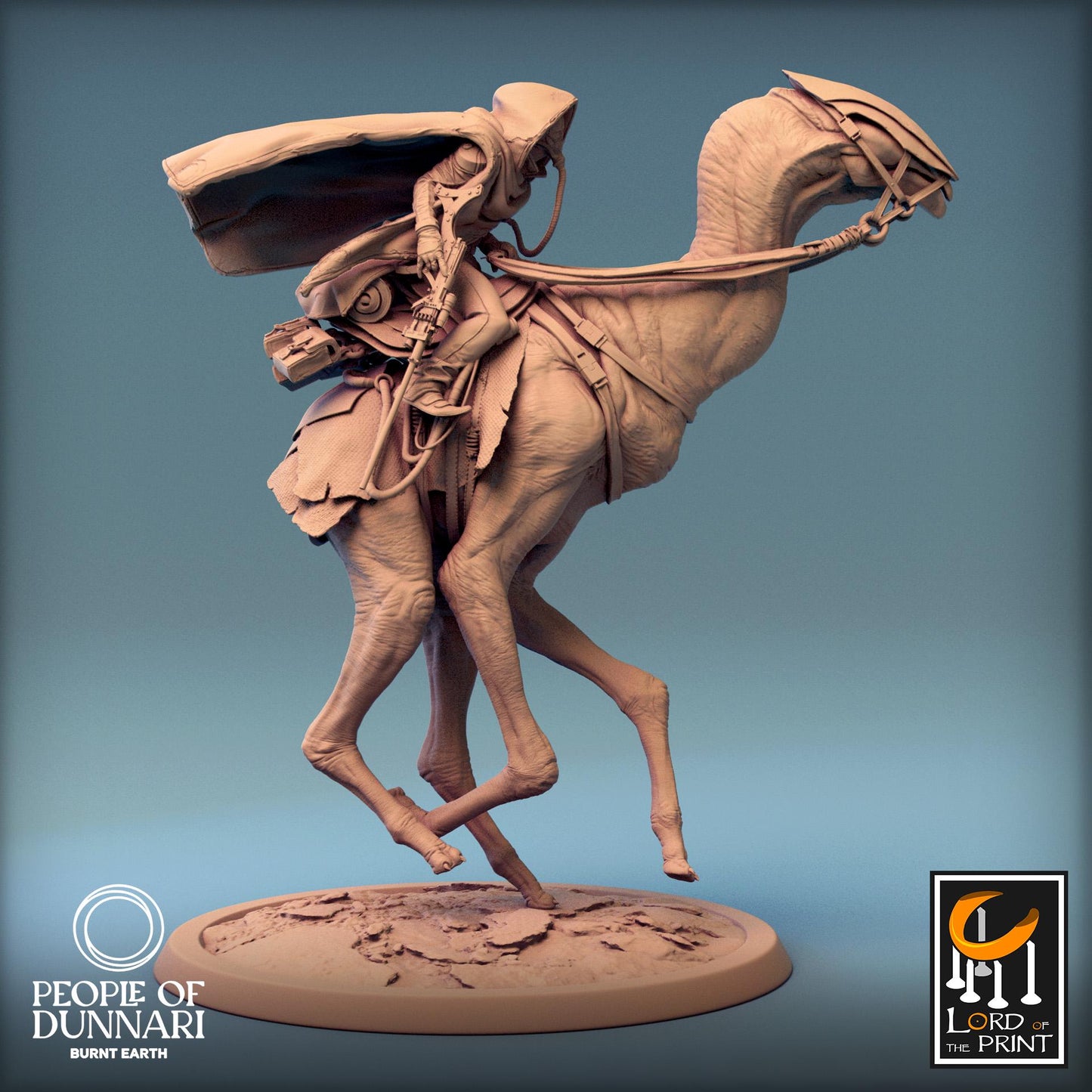 The Sandstepper, Rescale Miniatures | Dungeons and Dragons | Pathfinder | Table Top RPG | 3D Printed Model