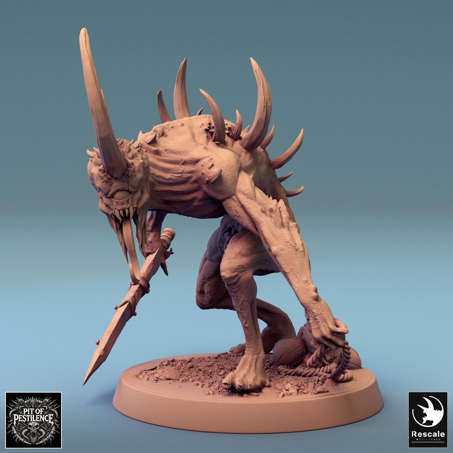 Putrid Servants, Pack 2, Rescale Miniatures | Dungeons and Dragons | Pathfinder | Table Top RPG | 3D Printed Model