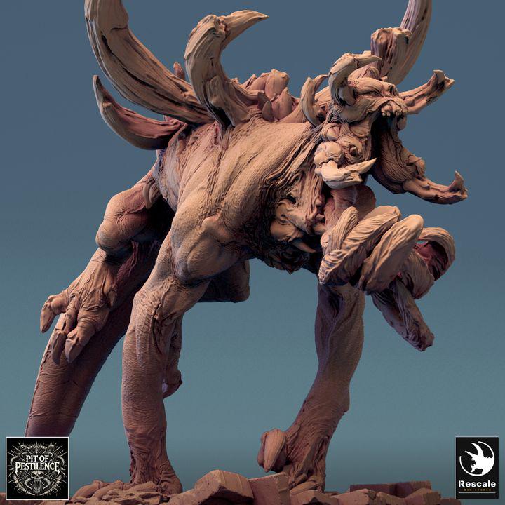 Wild Vorathe, Rescale Miniatures | Dungeons and Dragons | Pathfinder | Table Top RPG | 3D Printed Model