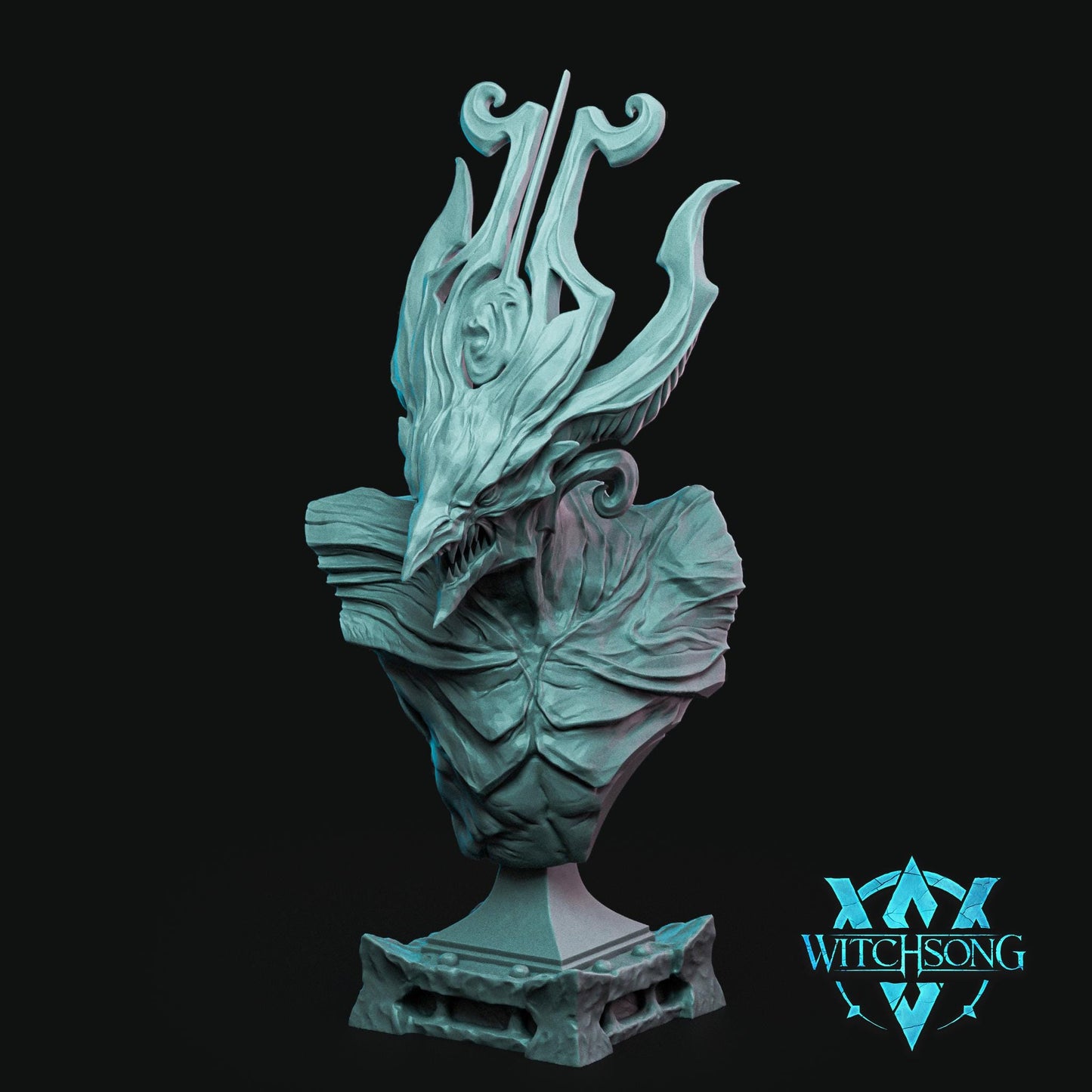 Mek'herot, Demon, Witchsong Miniatures | Dungeons and Dragons | Pathfinder | Table Top RPG | 3D Printed Model