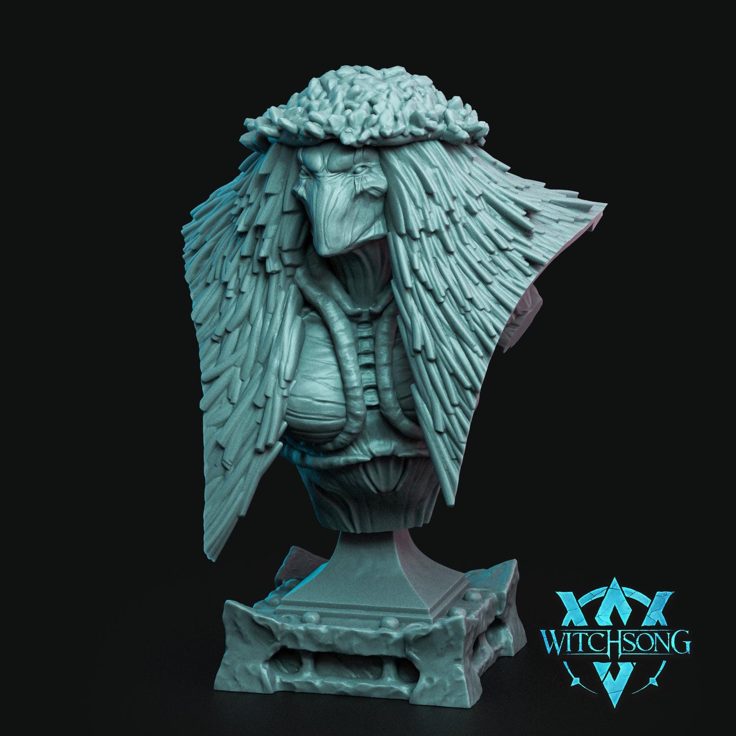 Avatar of Autumn, Witchsong Miniatures | Dungeons and Dragons | Pathfinder | Table Top RPG | 3D Printed Model
