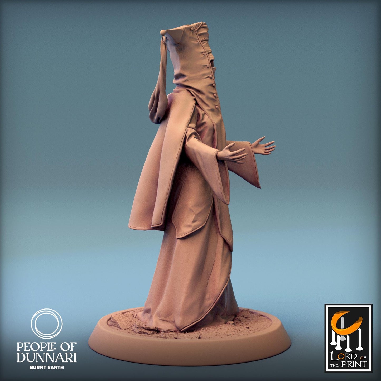 Amina Sahar, Rescale Miniatures | Dungeons and Dragons | Pathfinder | Table Top RPG | 3D Printed Model
