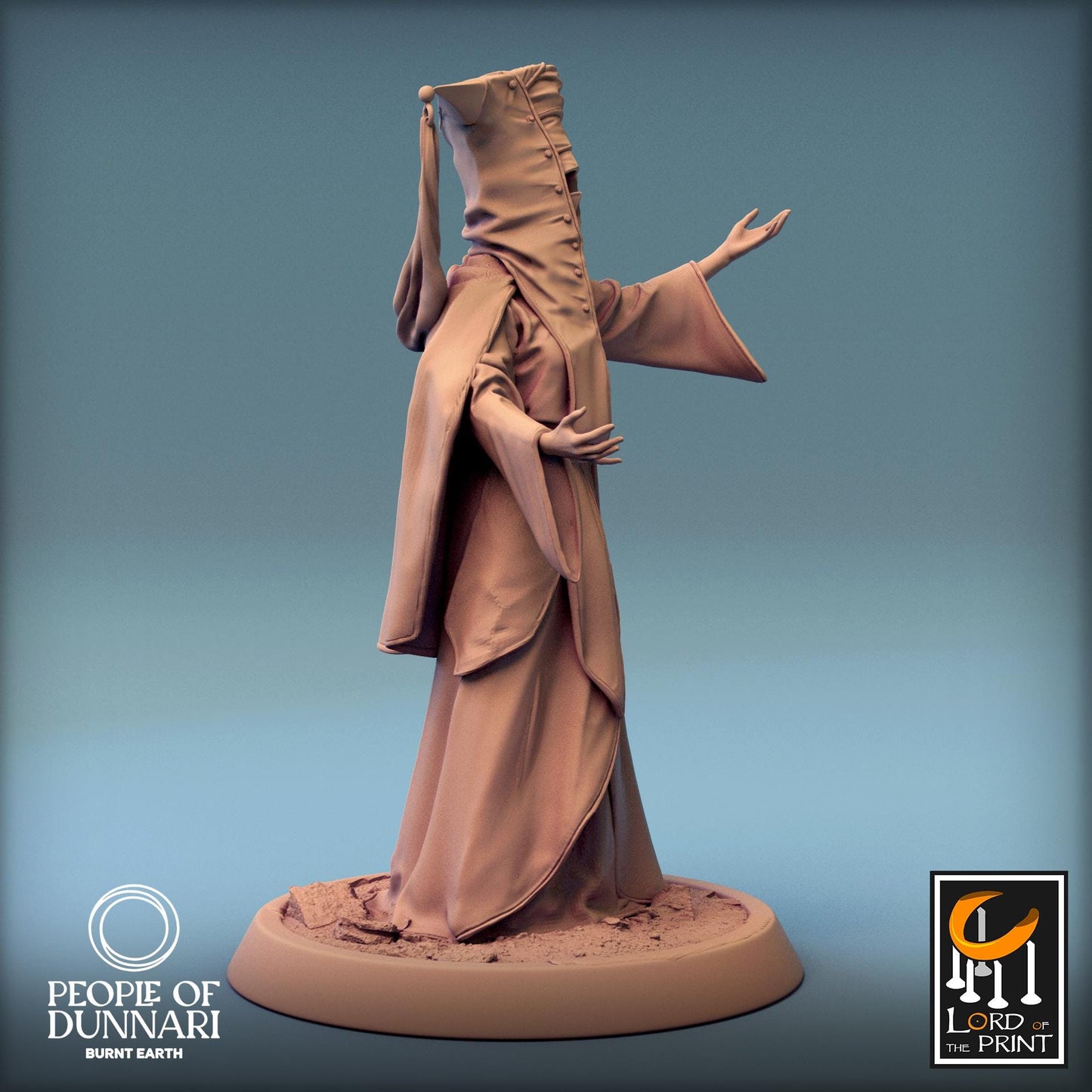 Amina Sahar, Rescale Miniatures | Dungeons and Dragons | Pathfinder | Table Top RPG | 3D Printed Model