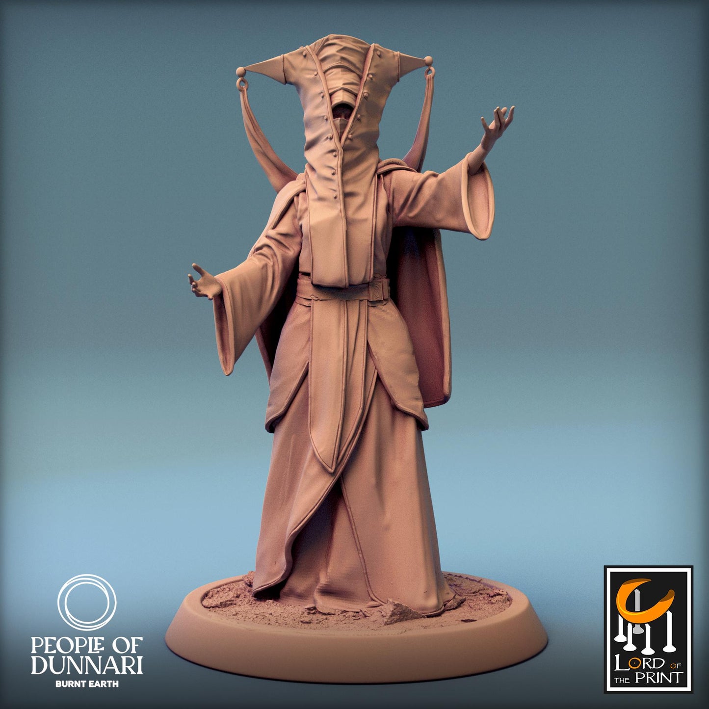 Amina Sahar, Rescale Miniatures | Dungeons and Dragons | Pathfinder | Table Top RPG | 3D Printed Model