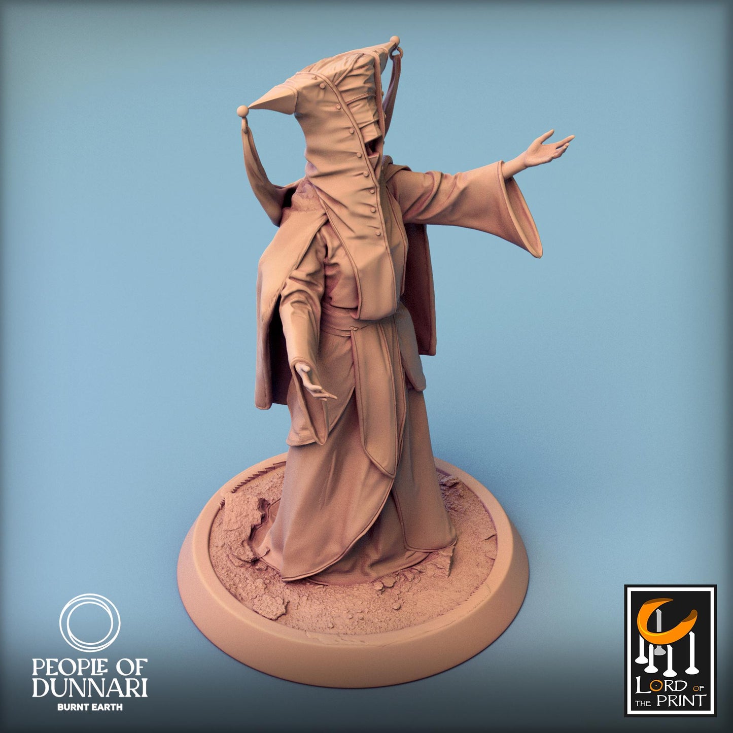 Amina Sahar, Rescale Miniatures | Dungeons and Dragons | Pathfinder | Table Top RPG | 3D Printed Model