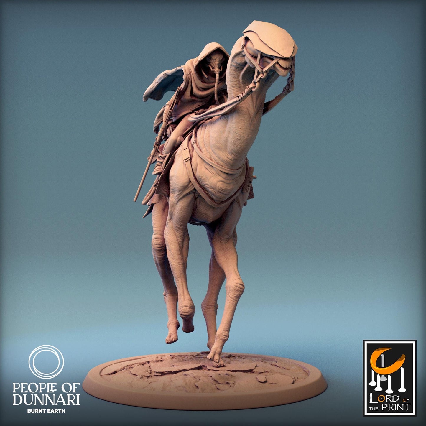 The Sandstepper, Rescale Miniatures | Dungeons and Dragons | Pathfinder | Table Top RPG | 3D Printed Model