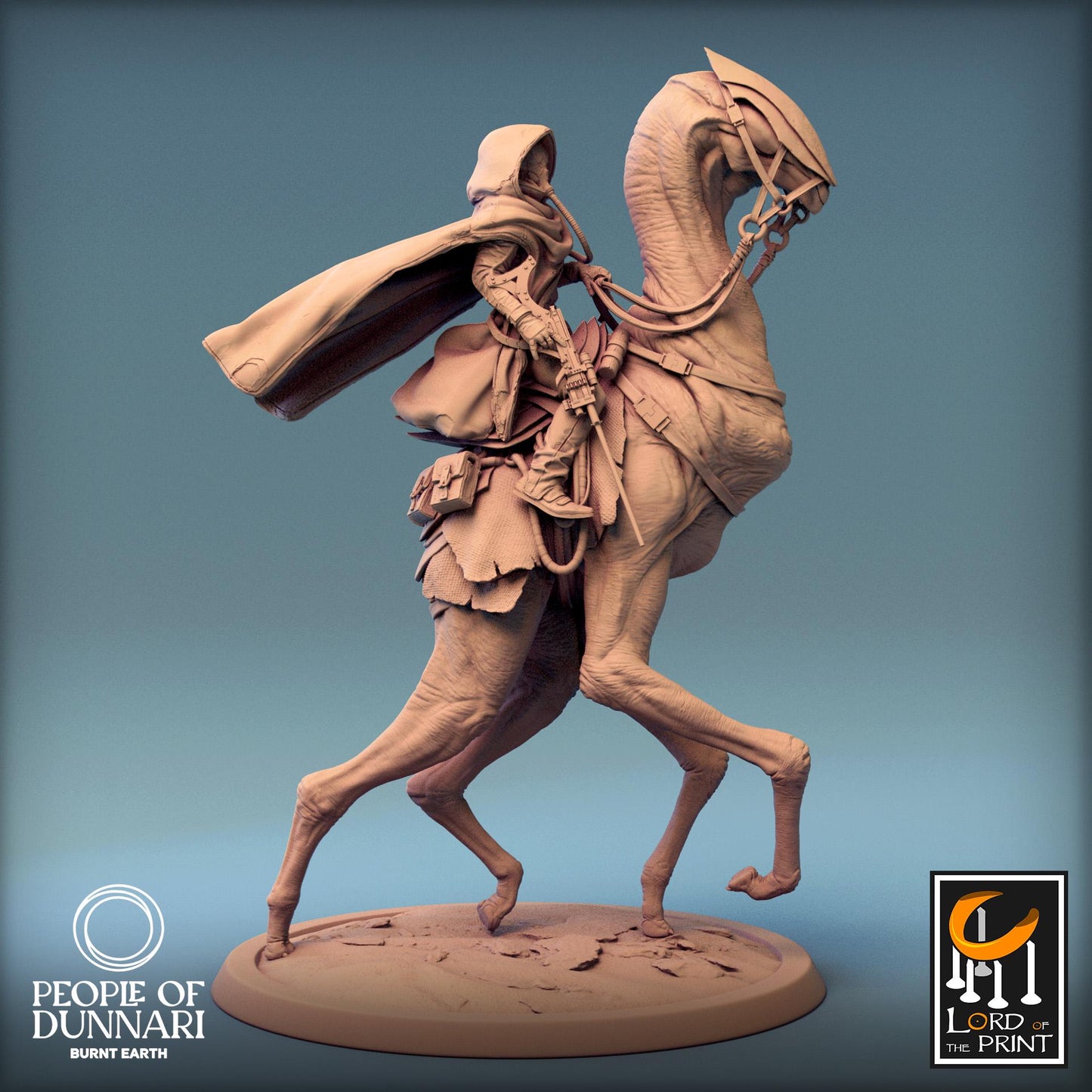 The Sandstepper, Rescale Miniatures | Dungeons and Dragons | Pathfinder | Table Top RPG | 3D Printed Model