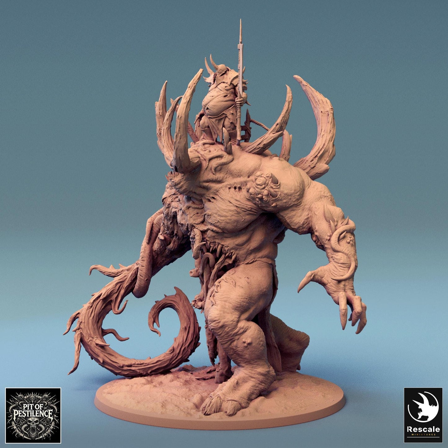 Ulcerated Colossus, Rescale Miniatures | Dungeons and Dragons | Pathfinder | Table Top RPG | 3D Printed Model