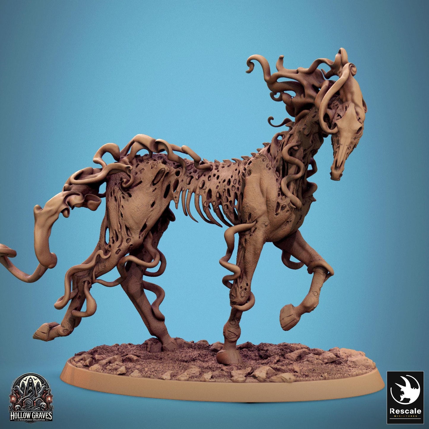 Wild Doomstrides, Rescale Miniatures | Dungeons and Dragons | Pathfinder | Table Top RPG | 3D Printed Model