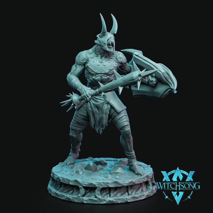 Hellforged Thralls, Witchsong Miniatures | Dungeons and Dragons | Pathfinder | Table Top RPG | 3D Printed Model