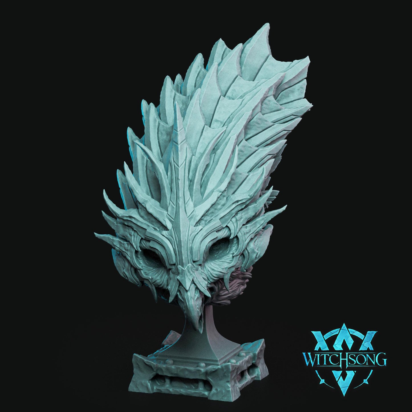 Minerva, Witchsong Miniatures | Dungeons and Dragons | Pathfinder | Table Top RPG | 3D Printed Model