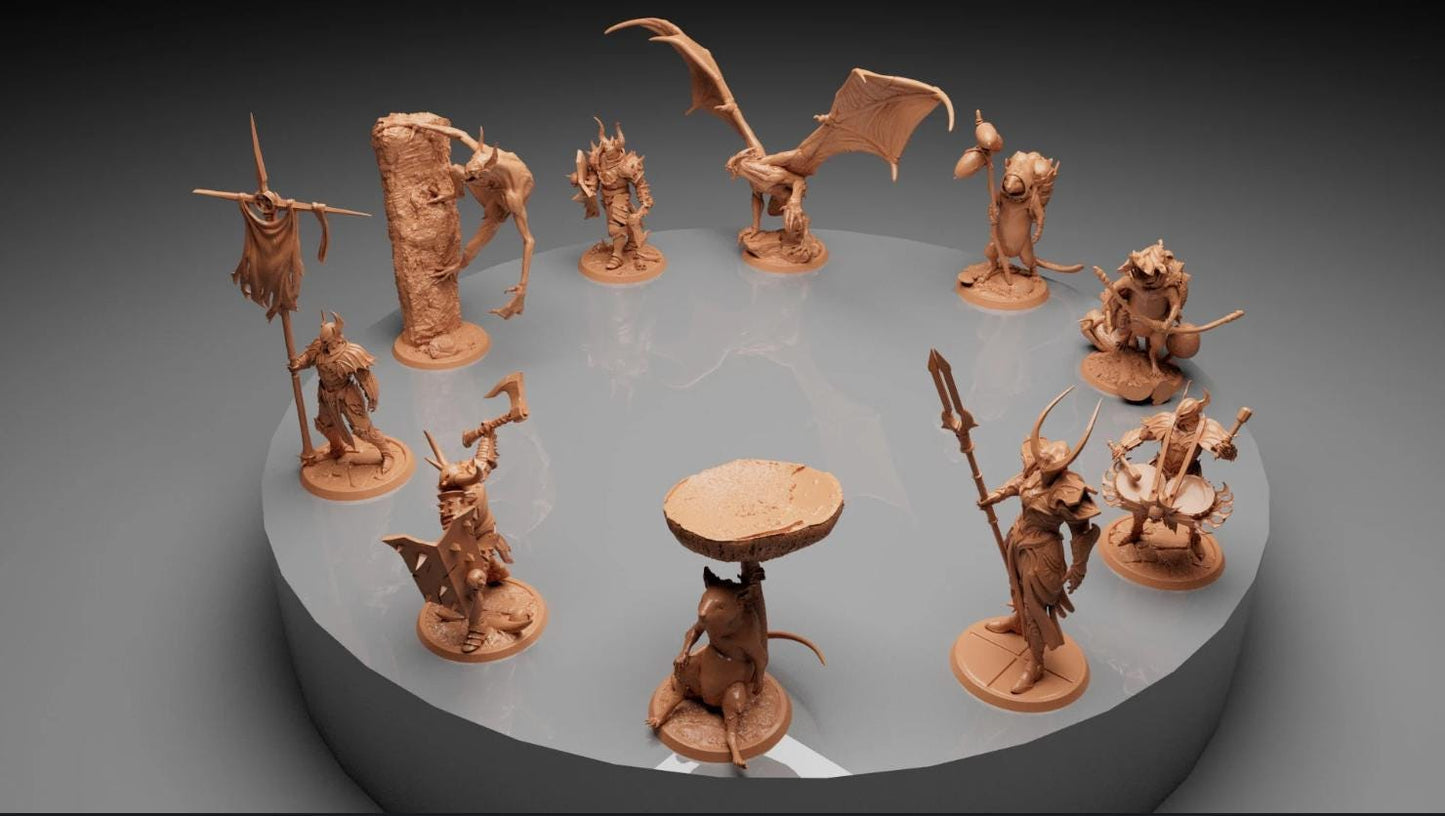 Mystery Box of Miniatures! | Dungeons and Dragons | Pathfinder | Table Top RPG | 3D Printed Model