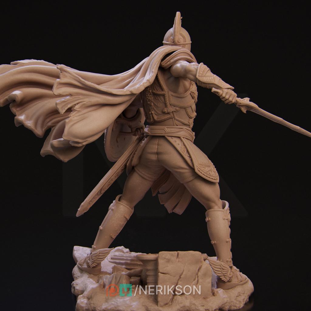 Perseus, Standalone, Powerful NPC, Ernest Nemirovsky | Dungeons and Dragons | Pathfinder | Table Top RPG | 3D Printed Model