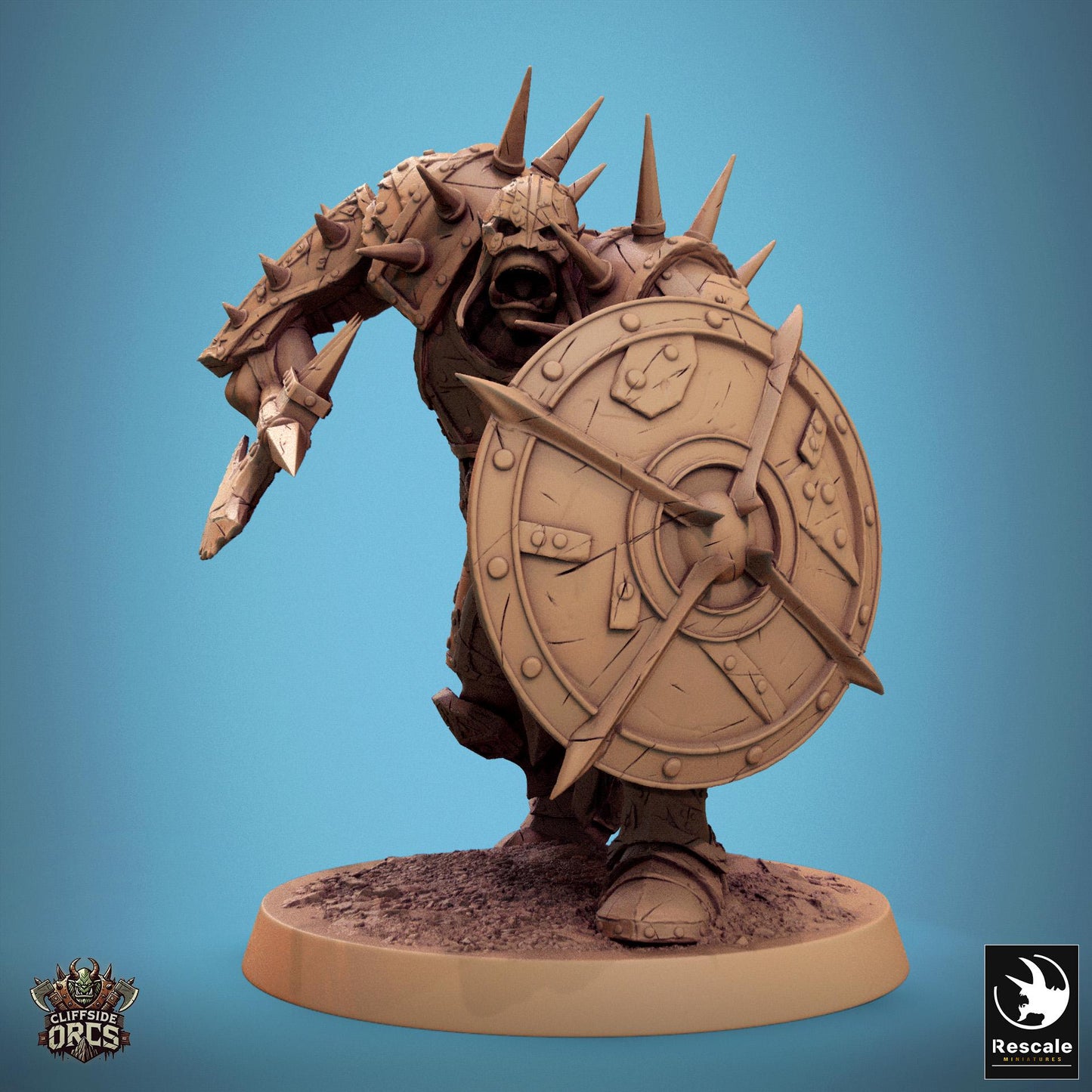 Orc Soldiers, Pack 1, Lord of the Print | Dungeons and Dragons | Pathfinder | Table Top RPG | 3D Printed Model