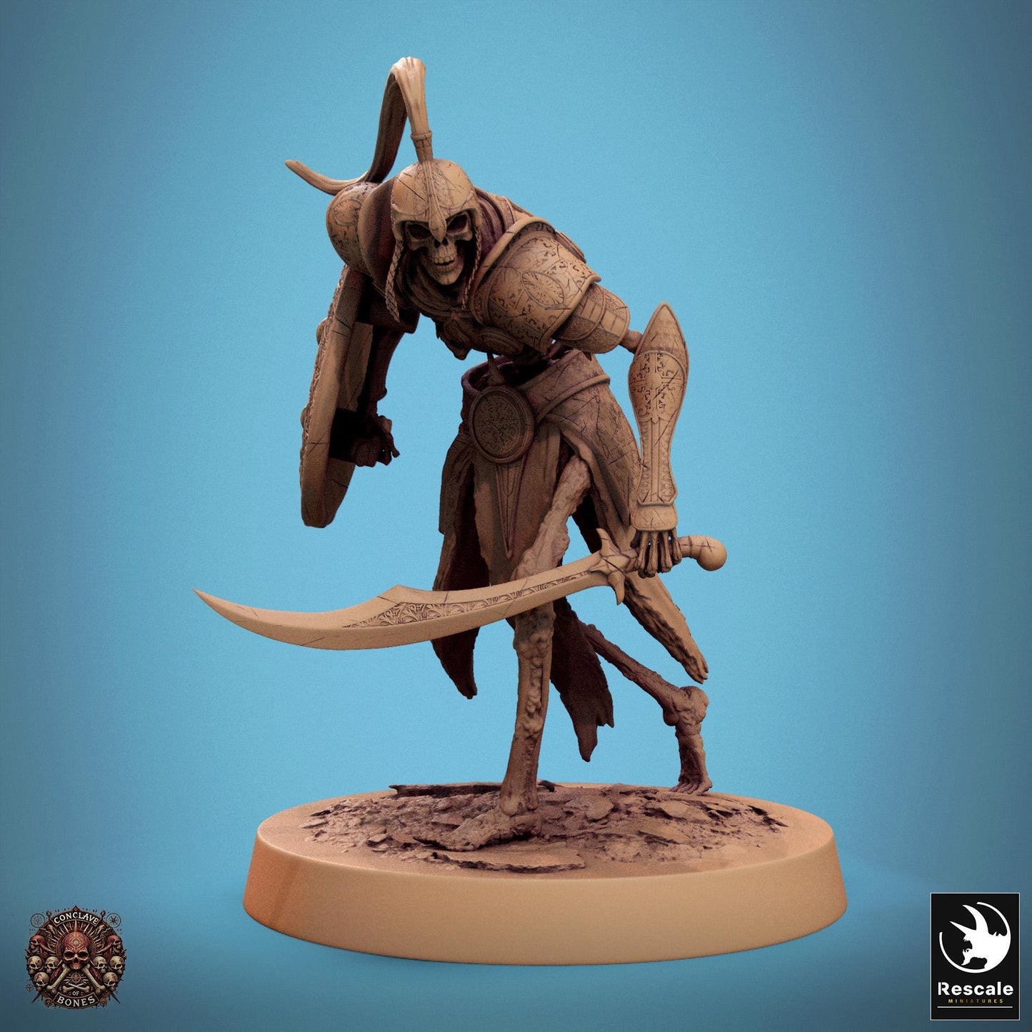 Persian Skeletons, Pack 1, Lord of the Print | Dungeons and Dragons | Pathfinder | Table Top RPG | 3D Printed Model