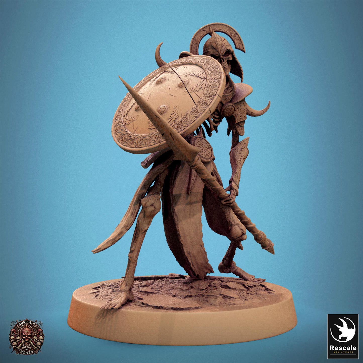 Persian Skeletons, Pack 2, Lord of the Print | Dungeons and Dragons | Pathfinder | Table Top RPG | 3D Printed Model